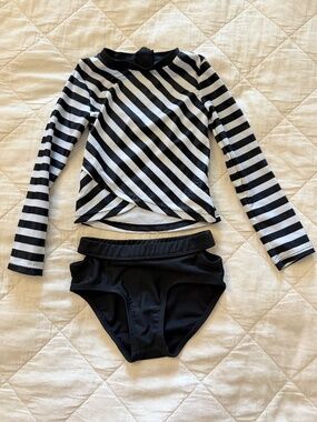 Appaman 2 piece rashguard swimsuit
